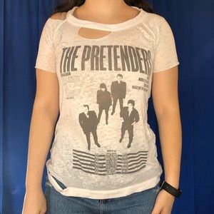 the Pretenders Distressed Tee Shirt Small